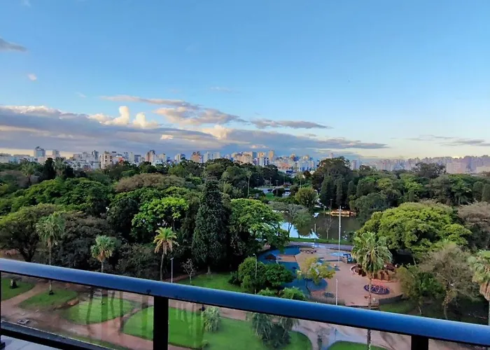 Apartamento Em Frente Parque Farroupilha Com Garagem *